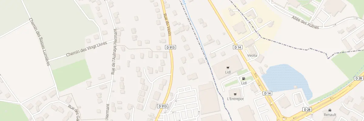 Plan du 78 Rue du Vexin à Hardricourt