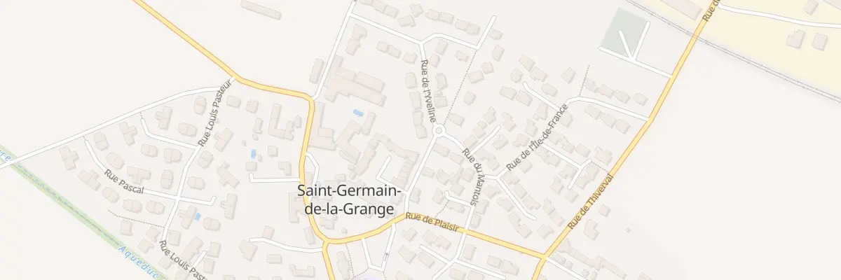 Plan du 14 Rue de l’Yveline à Saint-Germain-de-la-Grange