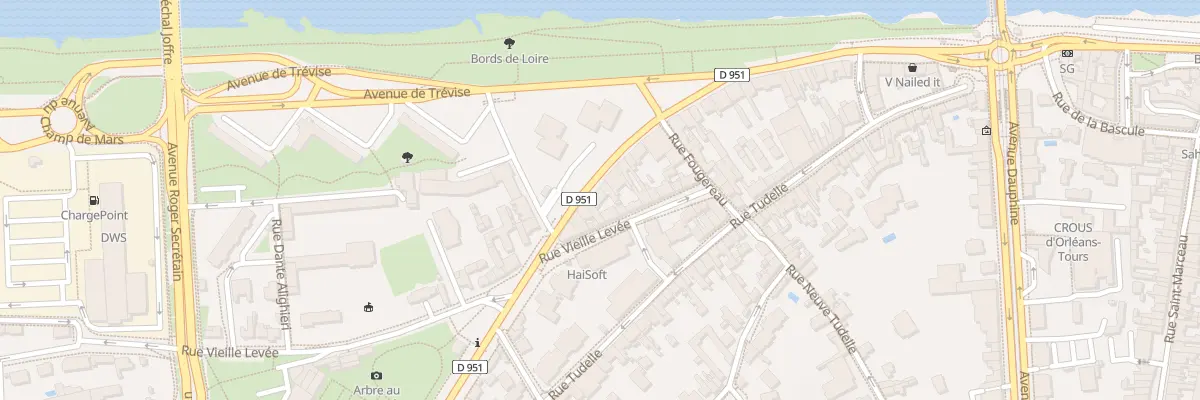 Plan du 57 Quai de Prague à Orléans