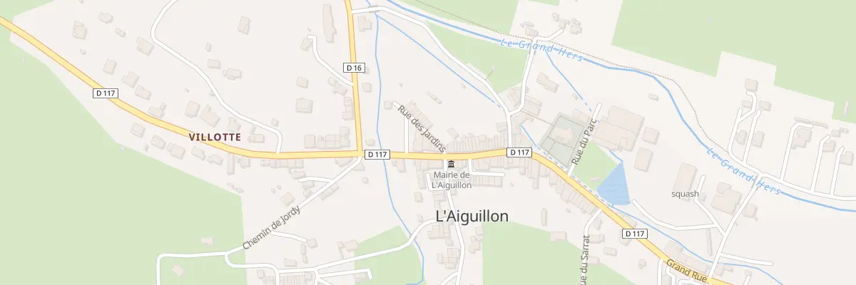 Plan du 3 Grand’ Rue à L’Aiguillon