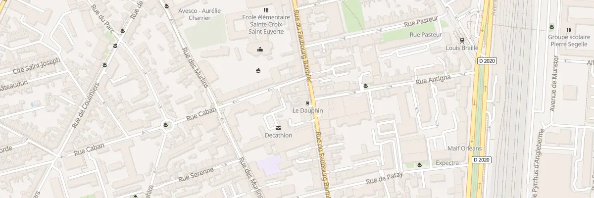 Plan du 65 Rue du Faubourg Bannier à Orléans