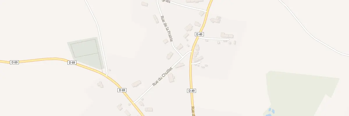 Plan du 4 Rue du Chuillet à Montipouret