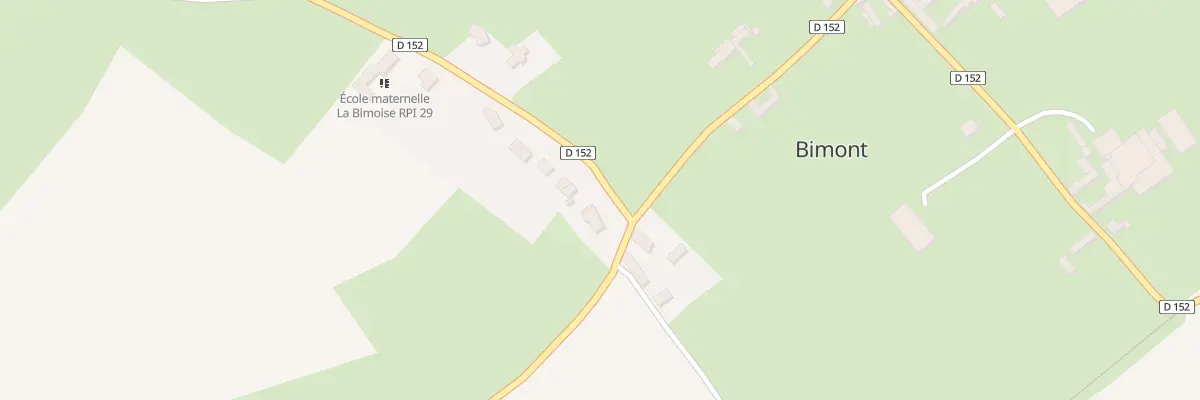 Plan du 1 Rue de la Mairie à Bimont
