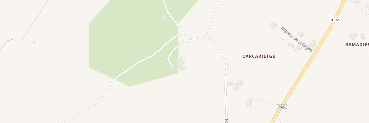 Plan du 449 Rte de Comberouzal à Cahuzac-sur-Vère