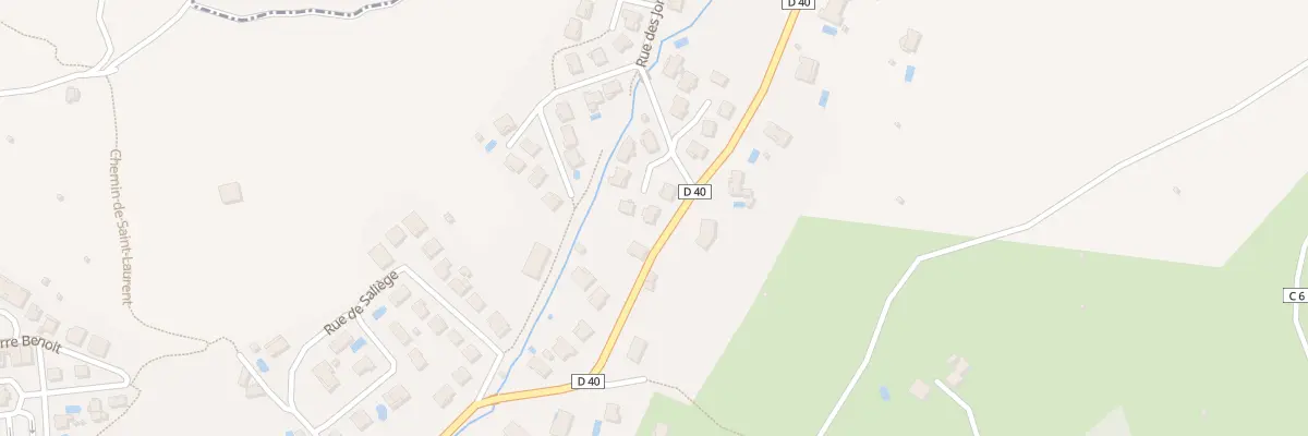 Plan du 357 Rue des Bruyères à Saint-Céré