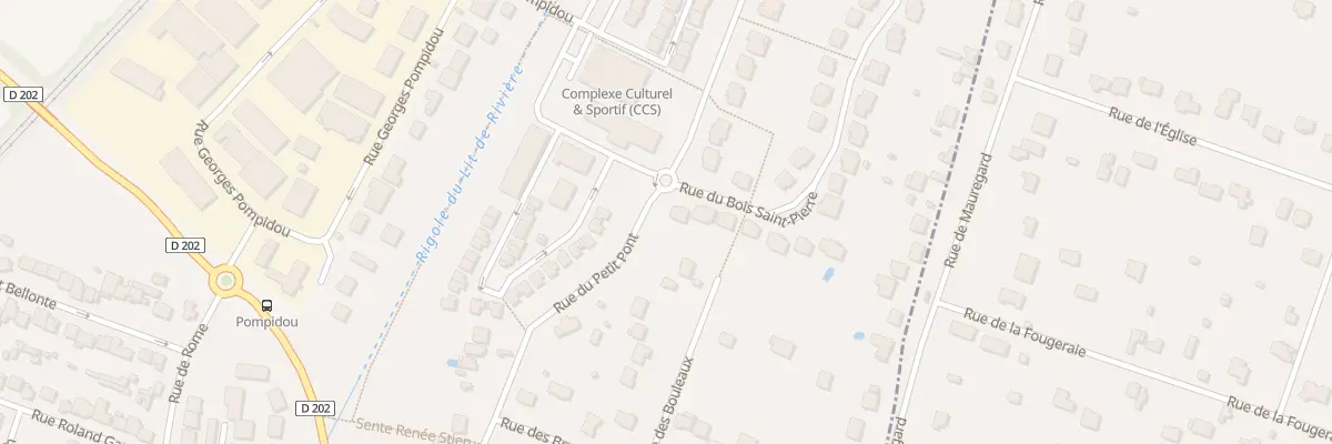 Plan du 2 Rue du Bois Saint Pierre aux Essarts-le-Roi