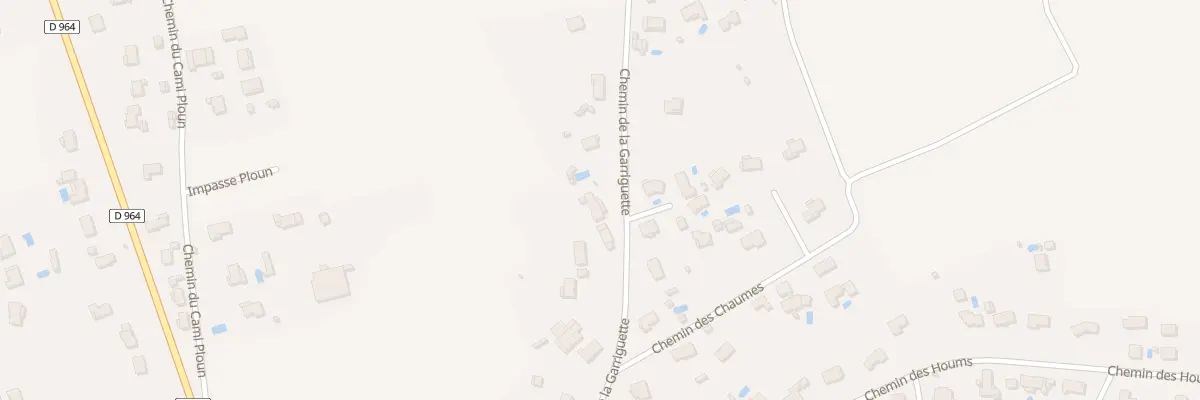 Plan du 45B Che de la Garriguette à Gaillac