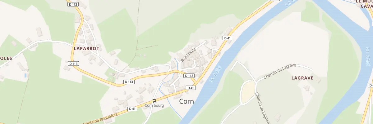 Plan du 5019 Le Bourg à Corn