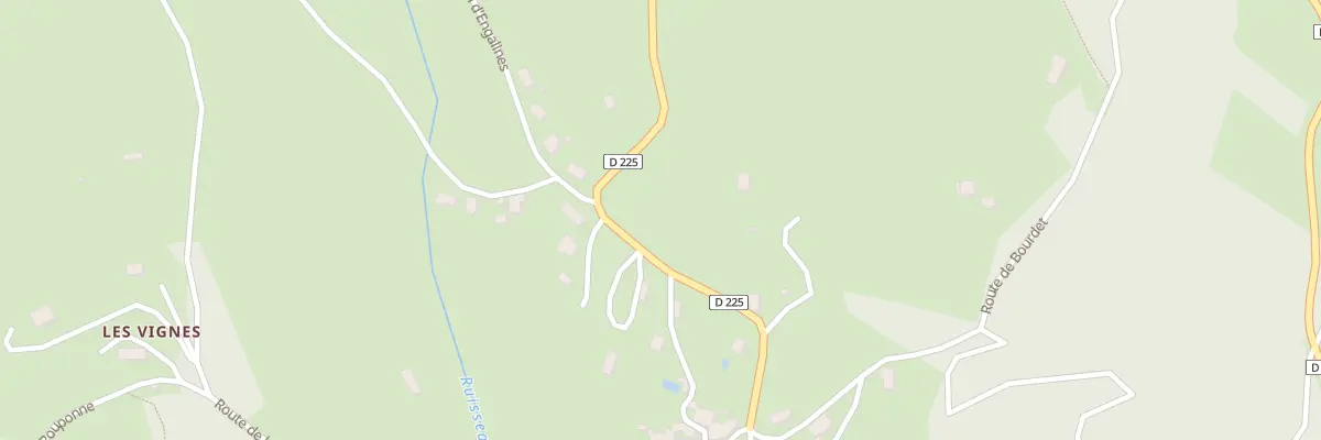 Plan du 82 Rte de Saint-Vincent à Saint-Vincent-du-Pendit