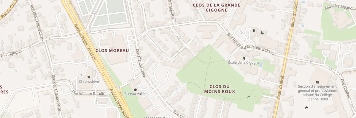Plan du 55 Rue André Malraux à Orléans