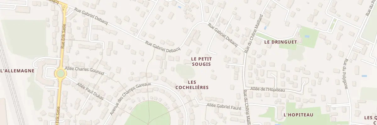 Plan du 714 Rue Gabriel Debacq à Saran