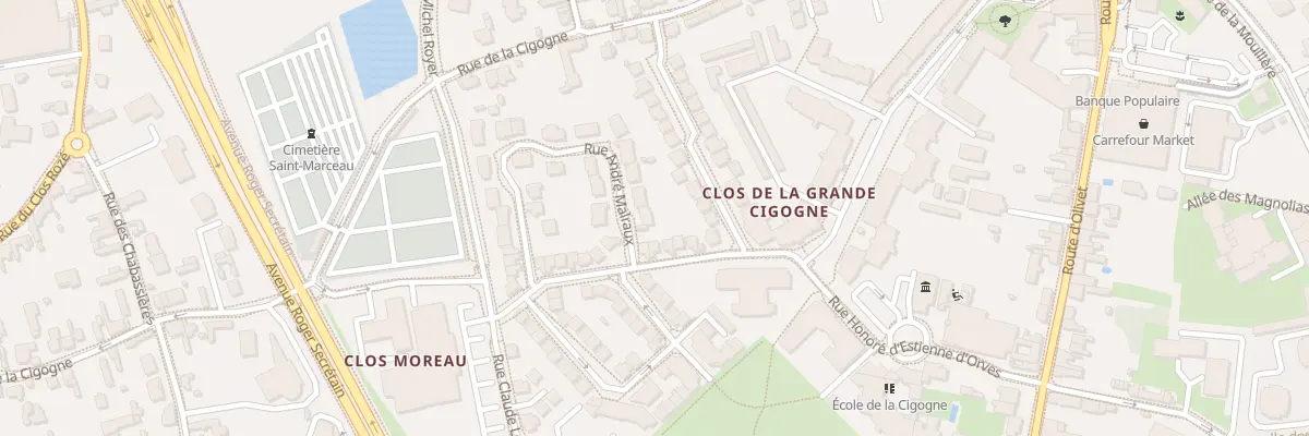Plan du 35 Rue André Malraux à Orléans