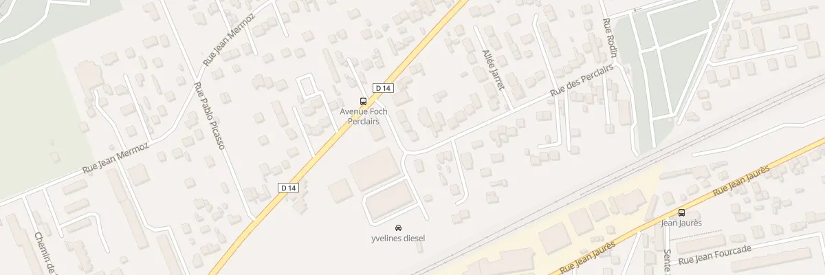 Plan du 58 Rue des Perclairs aux Mureaux