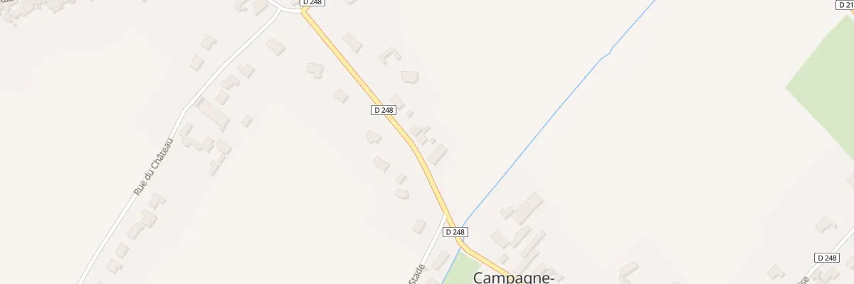Plan du 599 Cd 248 Rue Principale à Campagne-lès-Guines