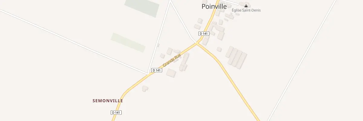 Plan du 17 Gr Grande Rue à Poinville