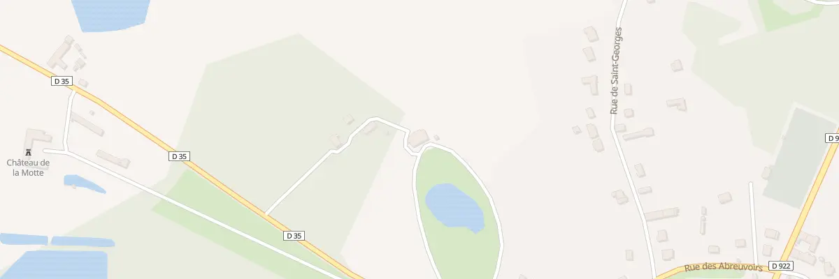 Plan du 390 La Fontaine Saint Georges à Chaumont-sur-Tharonne