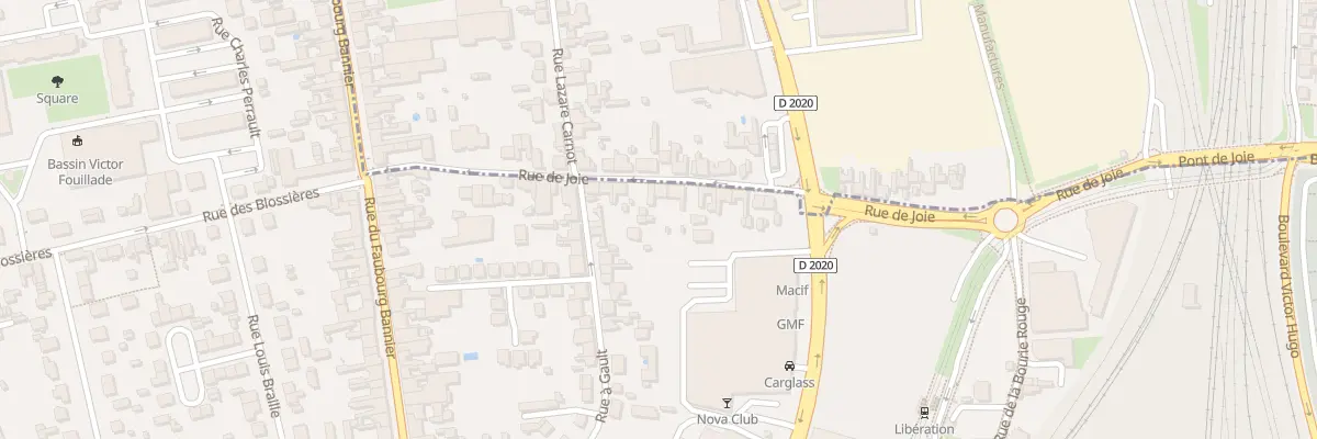 Plan du 53 Rue de Joie à Orléans