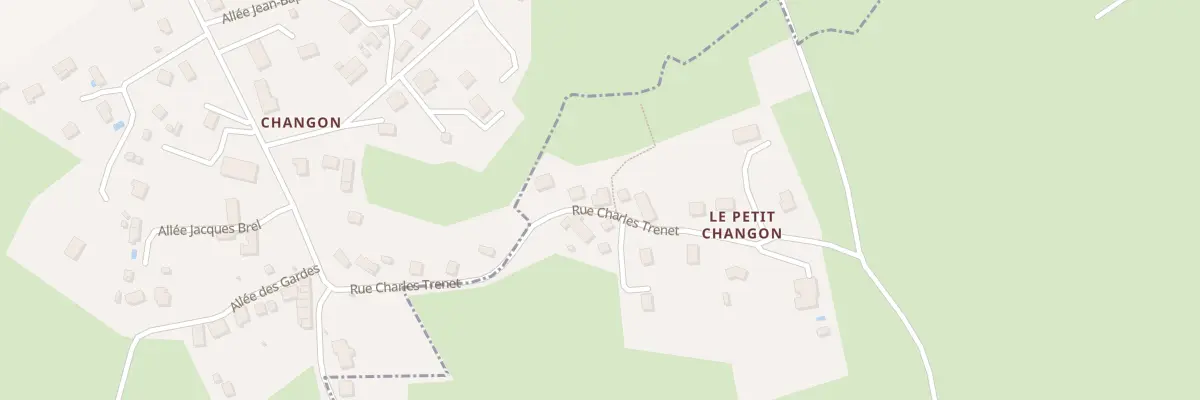 Plan du 21 Rue Charles Trenet à Guéret