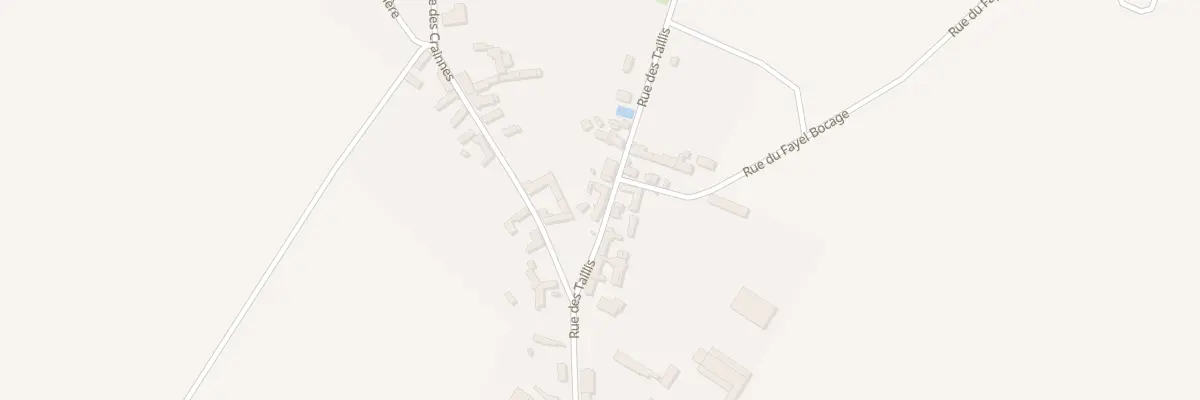 Plan du 5 Rue des Taillis à Thibivillers