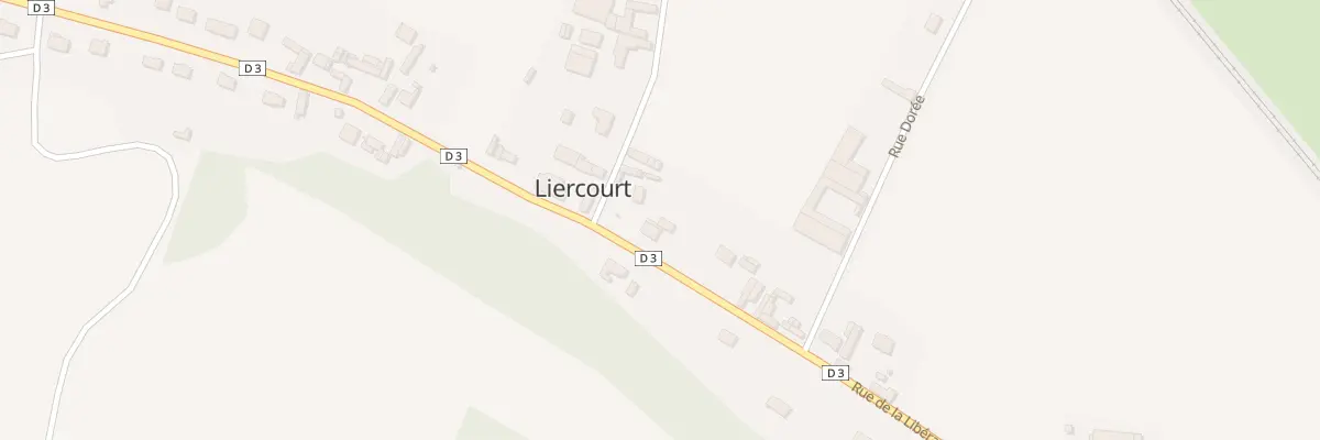Plan du 37 Rue de la Libération à Liercourt