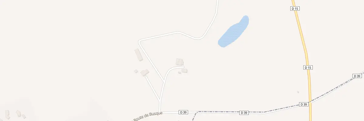 Plan du 715 Rte de la Busque à Puybegon