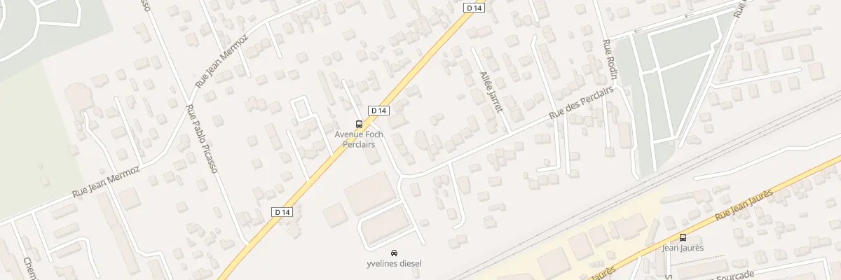 Plan du 56 Rue des Perclairs aux Mureaux