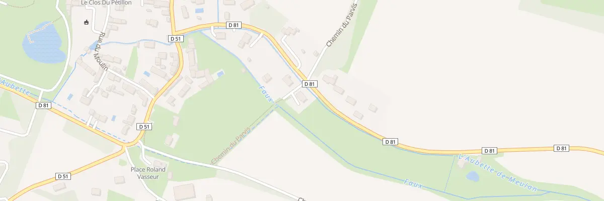 Plan du 1 Rue du Pavis à Théméricourt