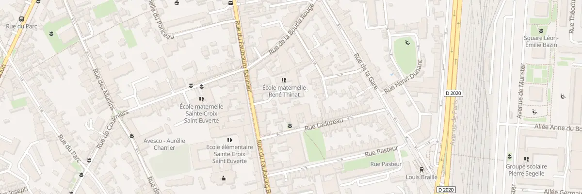 Plan du 82 Rue du Faubourg Bannier à Orléans