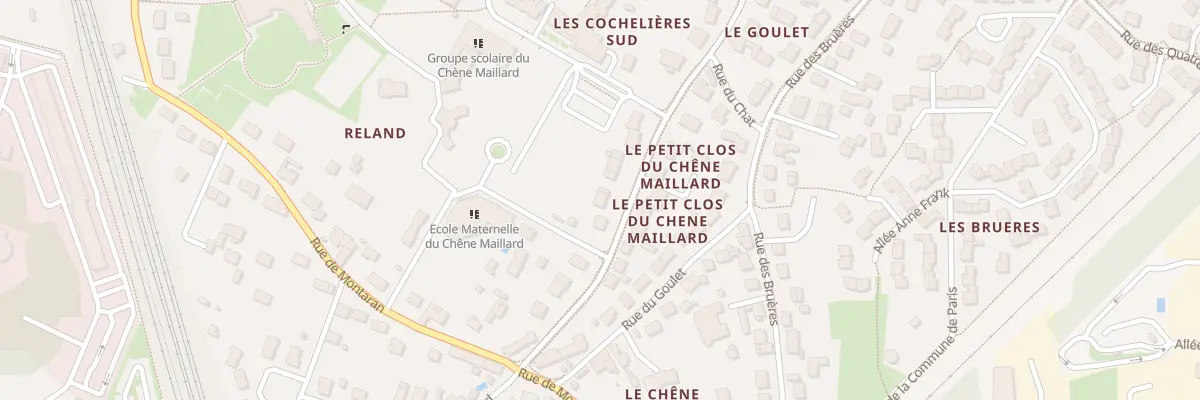 Plan du 551 Rue du Chene Maillard à Saran