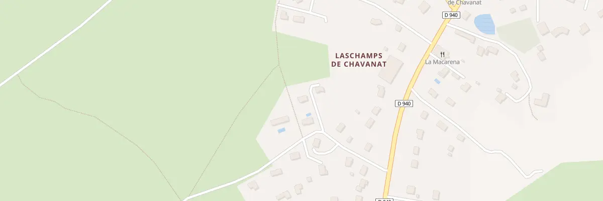 Plan du 78B Laschamps de Chavanat à Saint-Fiel
