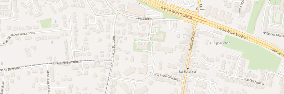 Plan du 5 Rue des Oseraies à Orléans