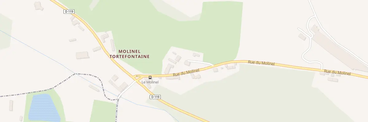 Plan du 6 Le Molinel à Tortefontaine