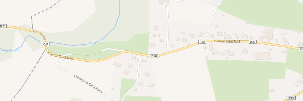 Plan du 64 Av Saint Roch à Léran