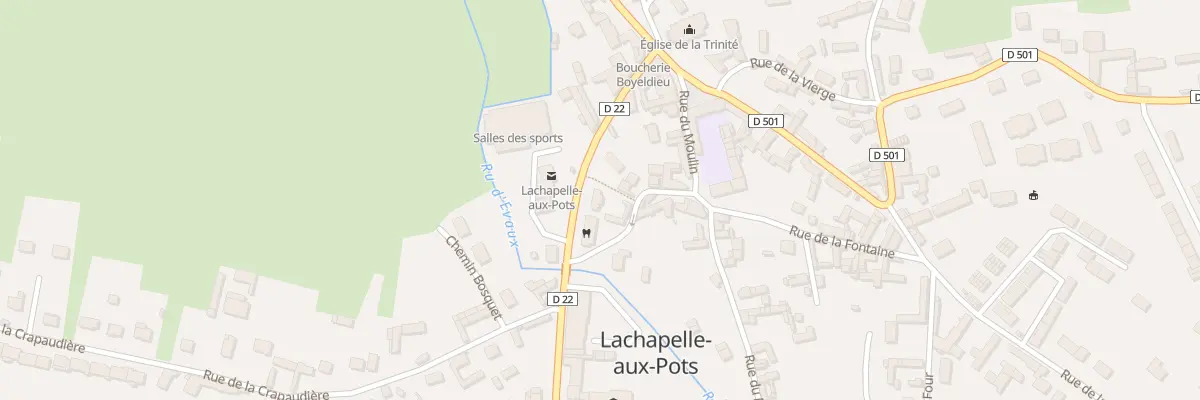 Plan du 5 Av Tristan Klingsor à Lachapelle-aux-Pots