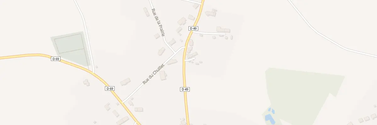 Plan du 20 Rue de la Vallée Noire à Montipouret