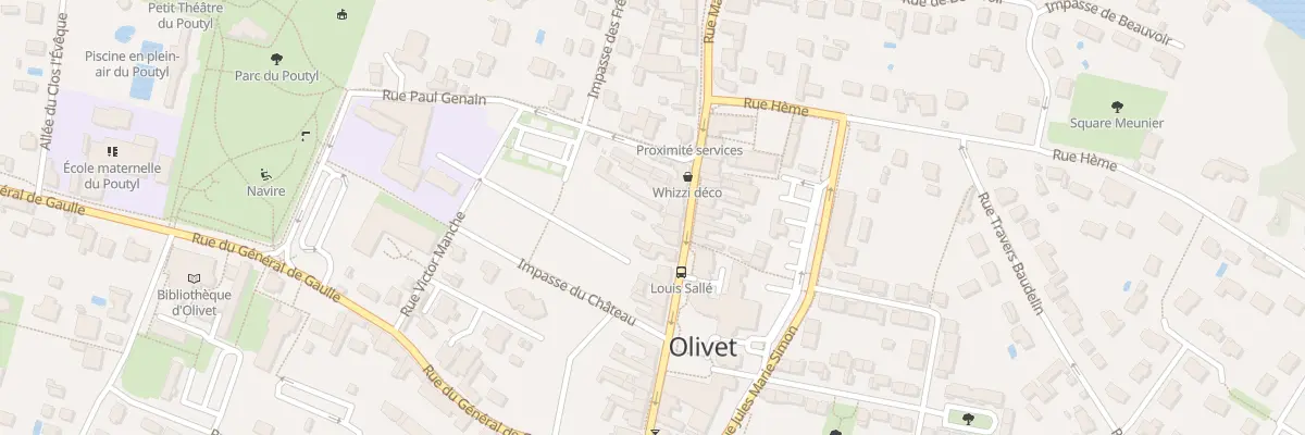 Plan du 186 Rue Marcel Belot à Olivet