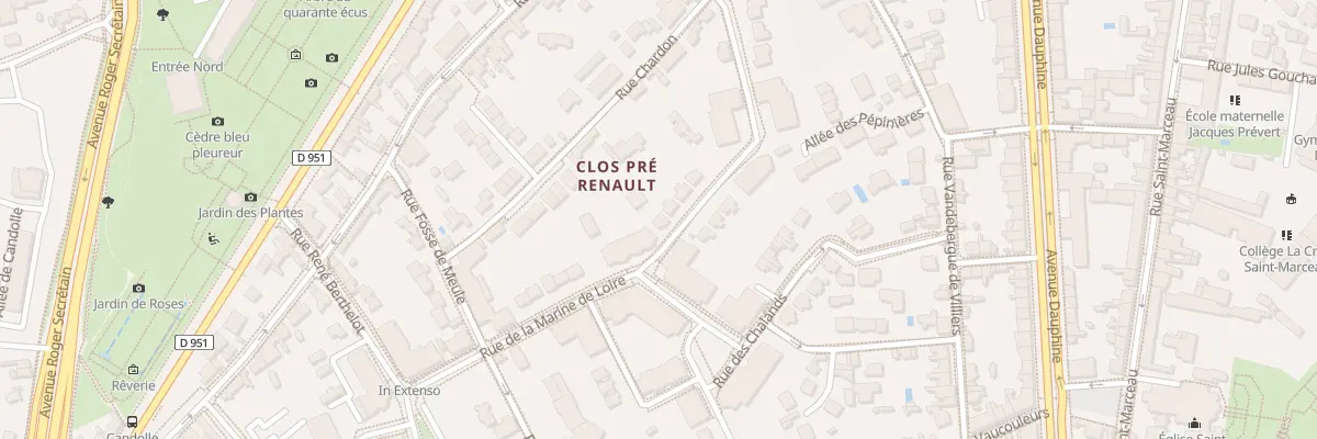 Plan du 16 Rue de la Marine de Loire à Orléans