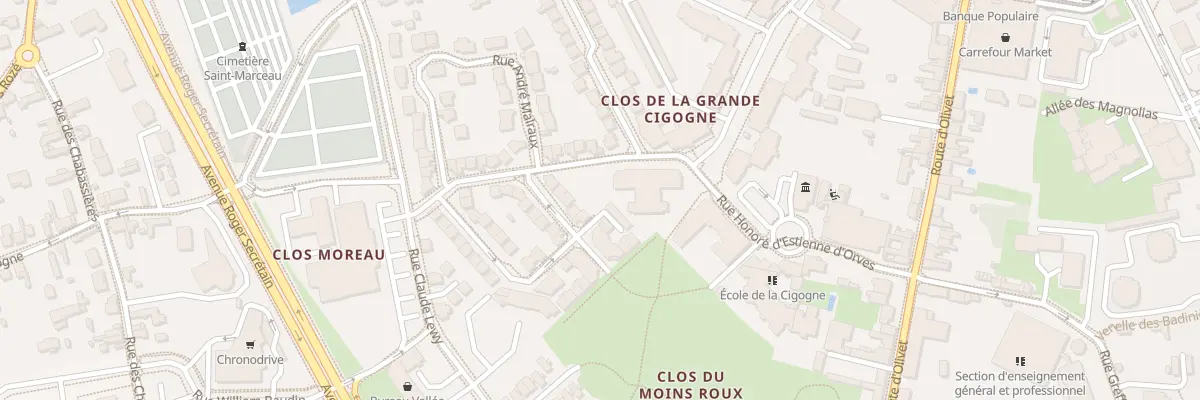 Plan du 53 Rue André Malraux à Orléans