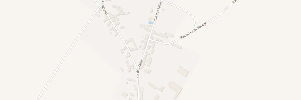Plan du 10 Rue des Taillis à Thibivillers