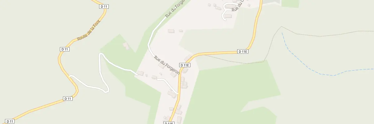 Plan du 2 Le Roux à Saint-Bonnet-Elvert