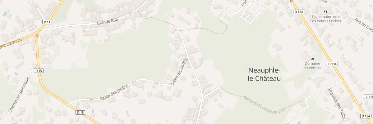 Plan du 16 Rue de la Gouttière à Neauphle-le-Château