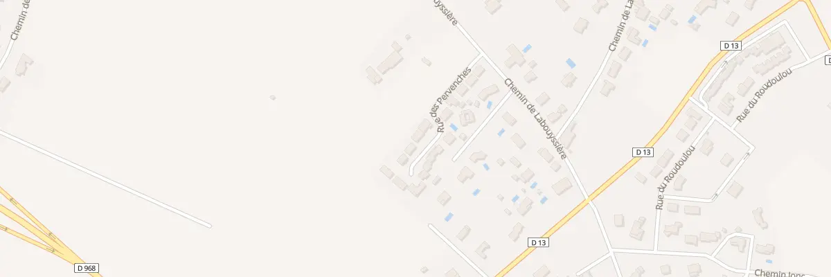 Plan du 14 Rue des Pervenches à Brens