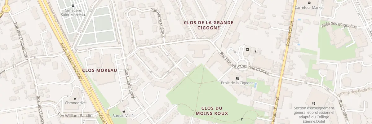 Plan du 51 Rue André Malraux à Orléans