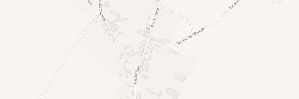 Plan du 12 Rue des Taillis à Thibivillers