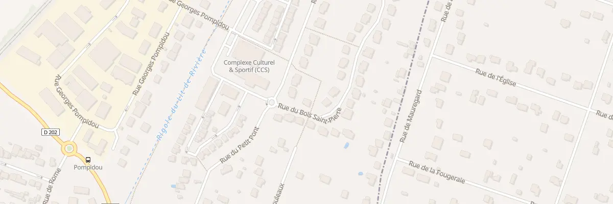 Plan du 1 Rue du Bois Saint Pierre aux Essarts-le-Roi