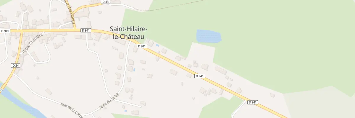 Plan du 5 Rue Pierre d’Aubusson à Saint-Hilaire-le-Château
