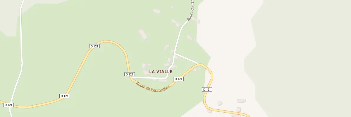 Plan du 5165 La Vialle à Chaumeil