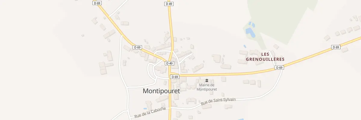 Plan du 1 Imp des Jardins à Montipouret