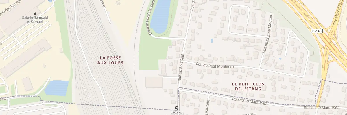 Plan du 209 Rue du Bois Salé à Saran