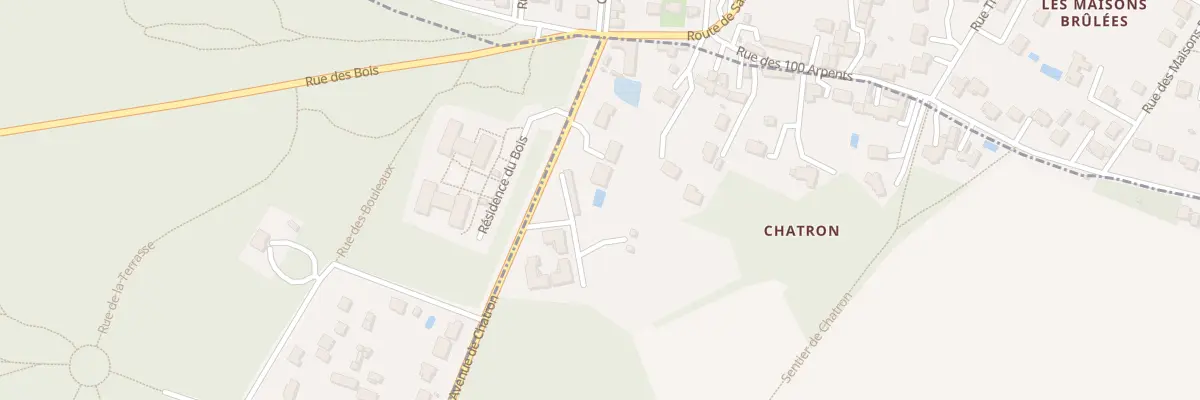 Plan du 36 Av de Chatron à Neauphle-le-Château